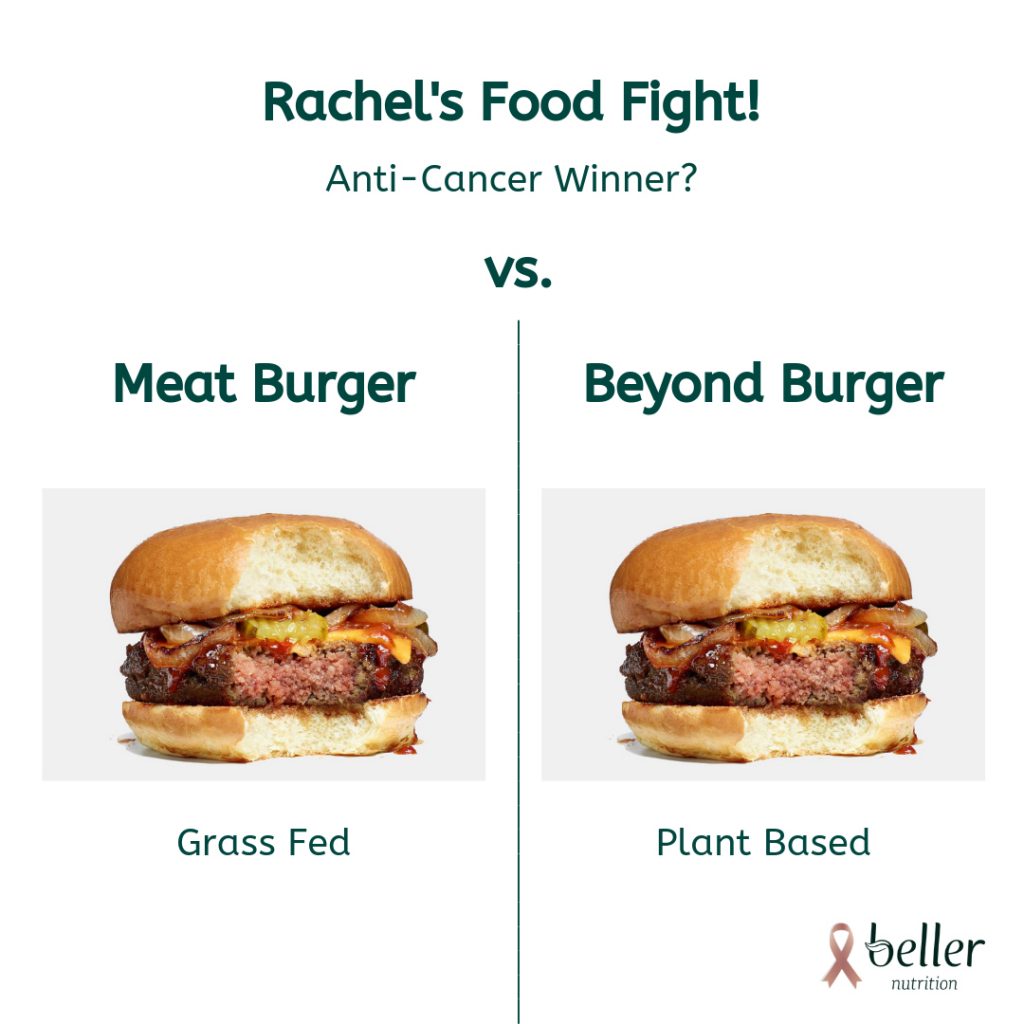 Which burger is safer for breast cancer prevention?