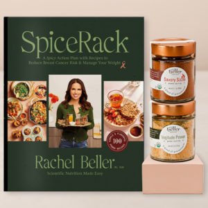 SpiceRack: A Spicy Action Plan with Recipes to Reduce Breast Cancer Risk & Manage Your Weight + Savory Sizzle & Vegitude Power